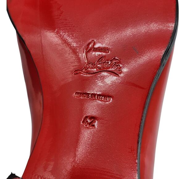 Christian Louboutin Chrisolido Oxford Shoes - Leather - Red - 42 9US Collector\'s